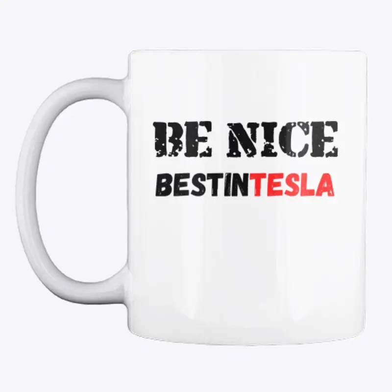 BE NICE - MUG WHITE