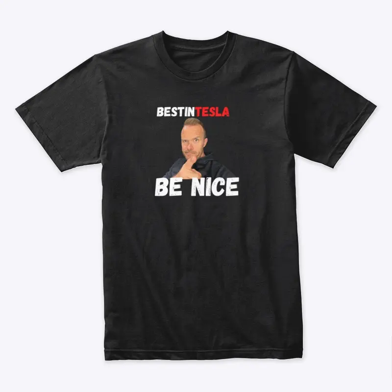 BE NICE with face