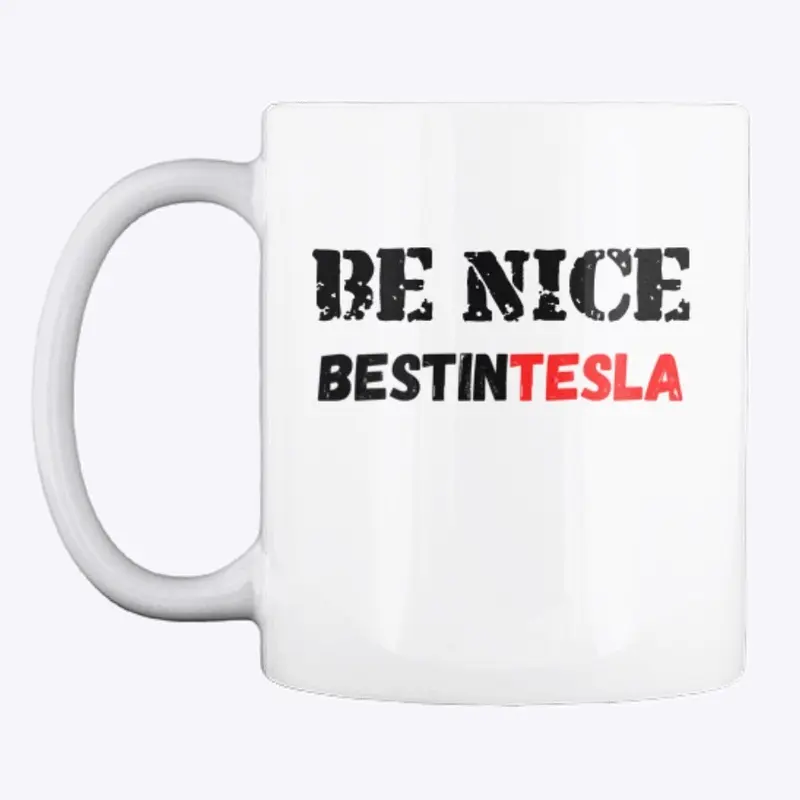 BE NICE - MUG WHITE