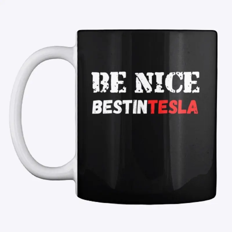 Be Nice Mug - BLACK